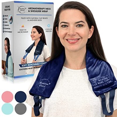 Naturals Microwave Heating Pad For Neck And Shoulders Moist Heating Pad With Rem