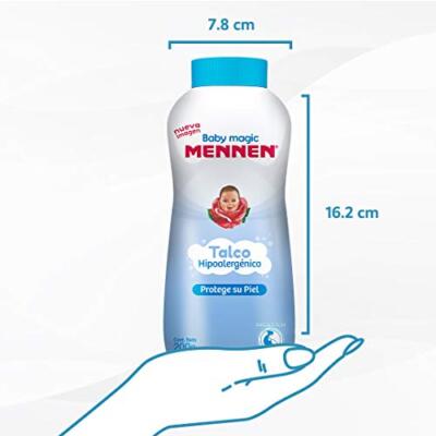 Mennen Baby Magic Powder BLUE(Azul) | 7.05oz /200g /Talco para Bebe