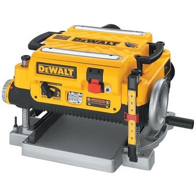 Dewalt Dw735x 13-Inch Two-Speed Woodworking Thickness Planer + Tables & Knives