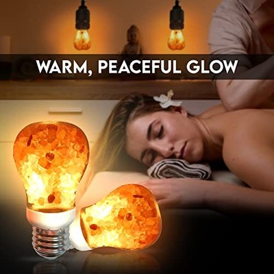 H1651bb Led Night Light Salt Bulb 1 Pc Pink