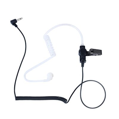 Surveillance Kit Acoustic Tube Listen-only Earpiece for 2 Way Radio 3.5MM