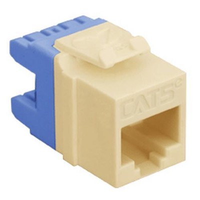 ICC MODULE CAT 5e HD IVORY IC1078F5IV UPC 633758018081 - Installation Equipme...