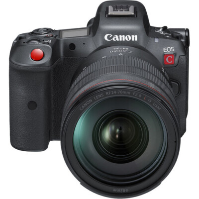 Canon EOS R5 C Mirrorless Digital Cinema Camera  + RF 24-105mm F4 L is USM Lens