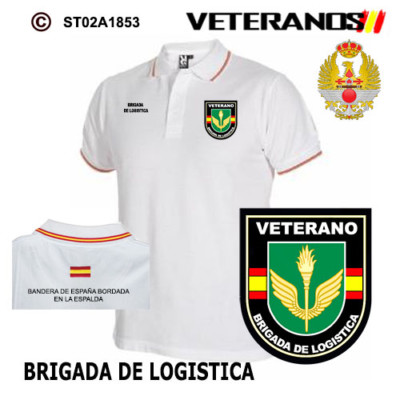 POLOS EJERCITO DE TIERRA: VETERANOS - BRIGADA DE LOGISTICA M1