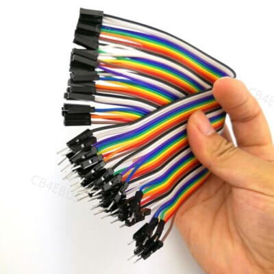 40x jumper Wires Male to Male Female to Female Cable 10/20/30cm For Arduino CB4