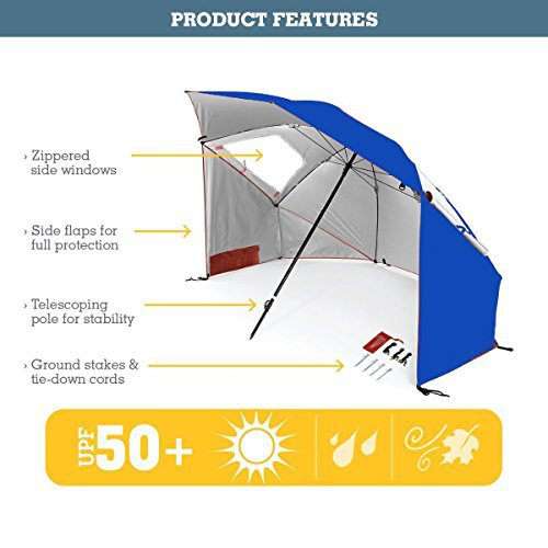NTC-Brella All Position Umbrella with Universal Clamp