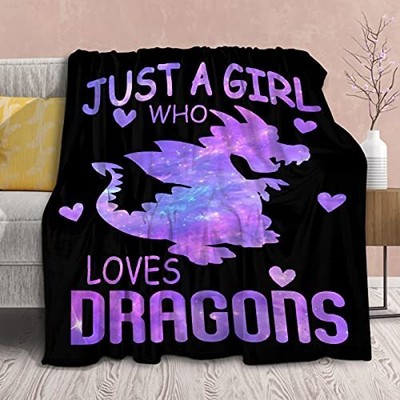 Gift For Girls Women-40x50 Inches Soft Flannel Throw Blanket