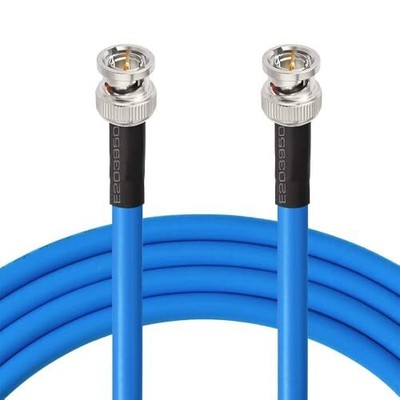 Superbat SDI Cable BNC Cable 3G/6G (Belden 1694A,1ft Supports HD-SDI/3G-SDI/4K/8