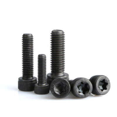 M6 Torx screws T&TX socket cap bolts stigma knurled head screw Black 10mm-30mm