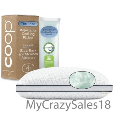 Coop Home Goods Eden Bed Pillow Queen Size 17''x27''