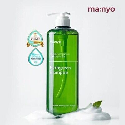 MANYO FACTORY Herbgreen Natural Hair Shampoo 1000ml Natural Hair Soft Silky Care