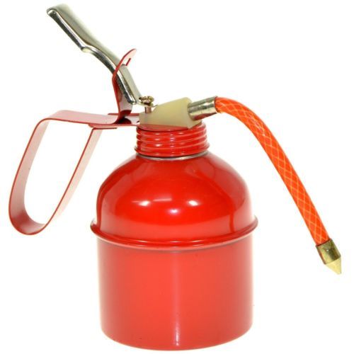 Oliatore A Canna Flessibile 300cc Pompa Per Lubrificante Oleatore In Metallo dfh