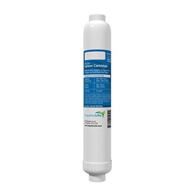 Aquatic Life 330250 Ro Buddie Carbon Cartridge white single Unit In Line