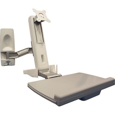 Amer AMR1WS Wall Mount for Flat Panel Display, Monitor, Keyboard, Display - TAA