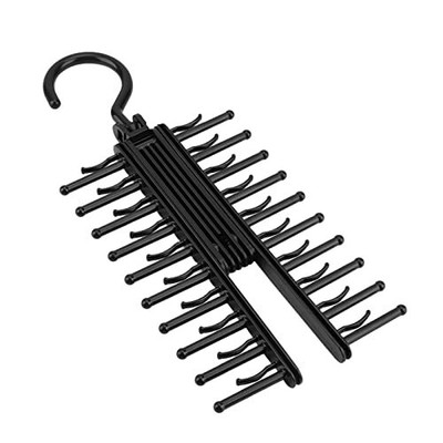 Adlustable Cross X Tie Rack Belt Scarves Hook Hanger Holder Organizer Lorenzo 