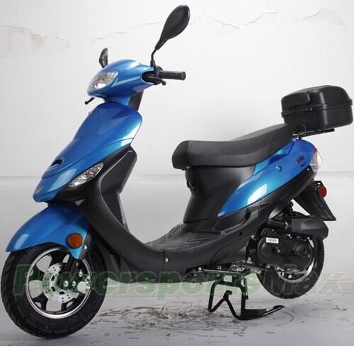 Bd50qt9axpro Maui 49cc Moped Scooter Electric/kick Start New