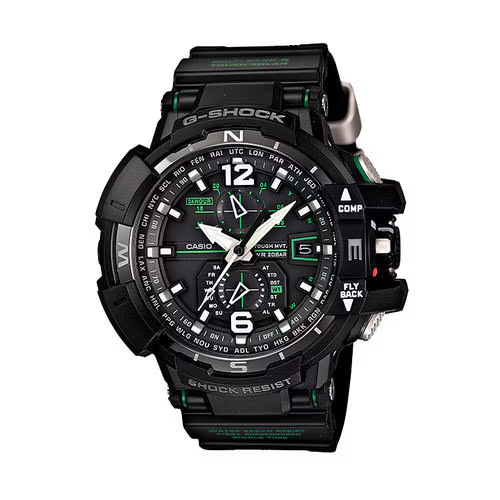 Pre-owned Casio G-shock Gw-a1100-1a3jf Tough Watch Japan Domestic Version