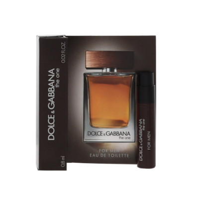The One by Dolce & Gabbana 0.02 oz Vial EDT Cologne for Men Brand New