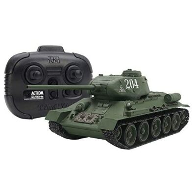 TAMIYA 1/35 RC Tank No.16 RUSSIAN MEDIUM TANK T-34-85 w