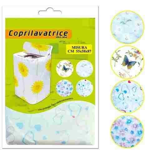 Telo Copri Lavatrice Copertura Carica Alta Universale In Peva 55x58x87cm dfh