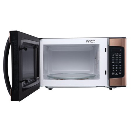 Hamilton Beach 1.1 CU FT Microwave Oven 1000W Copper clad, Free Shipping