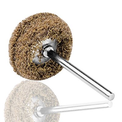 1 Brown 120 Grit Abrasive Buffing Polishing Wheels Burr For Proxxon Dremel 50 -