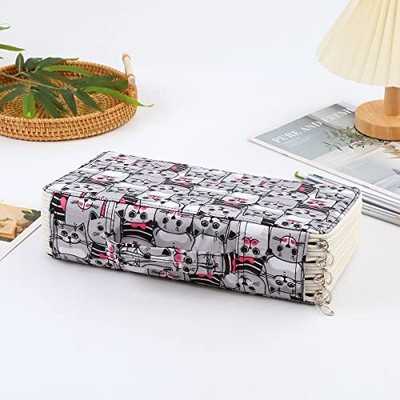 Colored Pencil Case- 300 Individual Slots Pencil Holder Pen Bag Large Capacit...