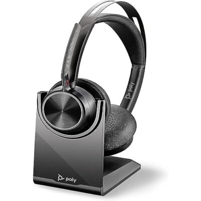 Poly - Voyager Focus 2 UC USB-A Headset with Stand (Plantronics) - Bluetooth