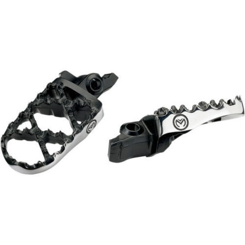 97-00 BMW F650 Funduro F650ST Black Right Front Footrest