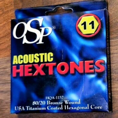 OSP Acoustic Hextones  80/20 Bronze Acoustic Guitar Strings 11-52