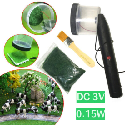 Static Grass Flock Applicator Handheld Strong Power Advanced Flocking Scenery