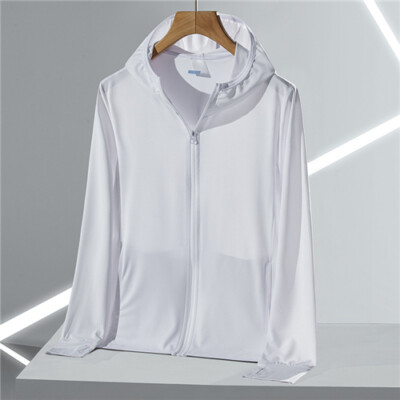 UPF 50+ Men's Long Sleeve Sun Skin Protect Jacket Outdoor Fishing Hoodies Tops