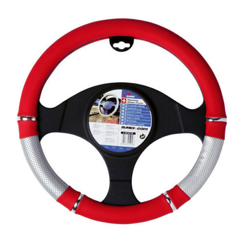 Red Car Steering Wheel Covers