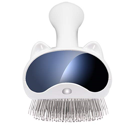 ANREONER Pet Grooming Brush for Dog Cat, Effectively Ag+ Silver Ions by Up to