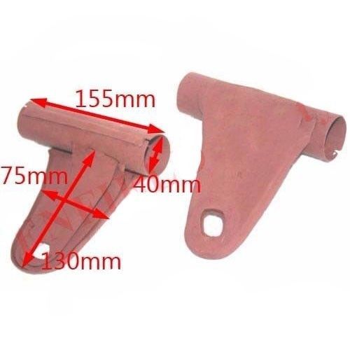 Headlight Headlamp Bracket Raw Metal Kawasaki GT550 H1 H2 Motorcycle 
