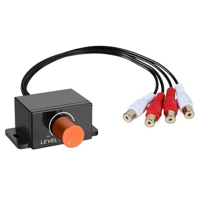 Universal RCA Bass Knob for Amp, bass knob for car Amplifier, bass Control kn...