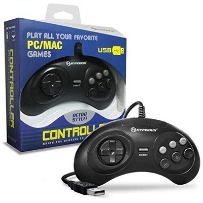 Hyperkin M07058 Pc Mac Gn6 Premium Genesis Usb Controller