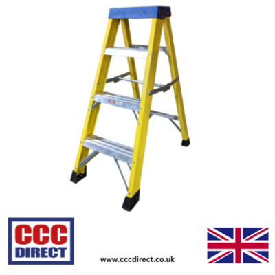 4 tread fibreglass step ladder deals