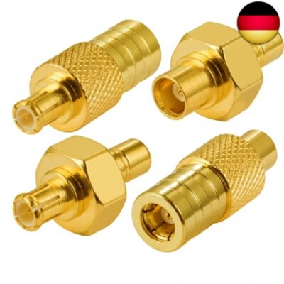 Vecys DAB Adapter SMB zu MCX Adapter 4 Kit SMB Adapter DAB Autoradio