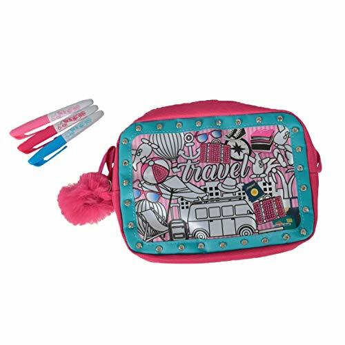 Simba Eichhorn Color Me Mine Sequin Weekender - Kreative Maltasche Mit Pailletten Für Kinder