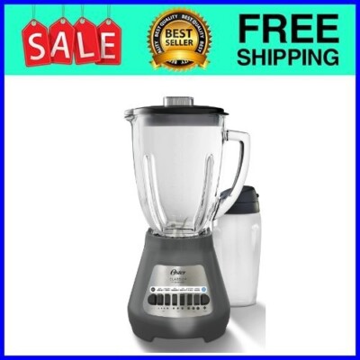 Oster Party Blender with XL 8-Cup Capacity Jar and Blend-N-Go Cup