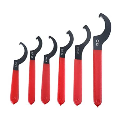 6pcs Coilover Adjustable Steel Spanners Wrench Hook Tool For Suspension Syste...