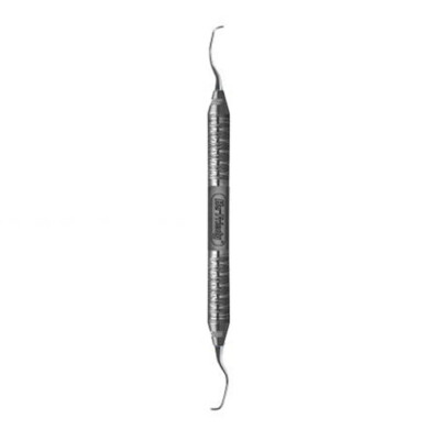 HU-FRIEDY #15/16 AFTER FIVE CURETTE RIGID, SS, #6 SATIN STEEL HANDLE (x4)