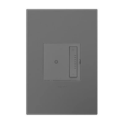Legrand adorne w/ Netatmo Tru Universal Wi-Fi Smart Dimmer, Magnesium, WNAL50M1