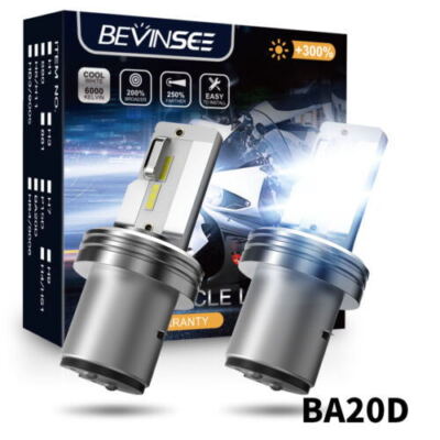 LED Headlight Bulbs For HiSun HS 700 STRIKE 800 FORGE 400 500 Hi/Low Beam Lights