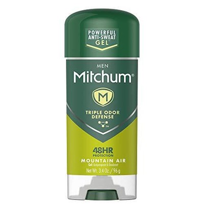 Mitchum Men's Deodorant by Mitchum Antiperspirant Triple Odor Defense Gel Sti...