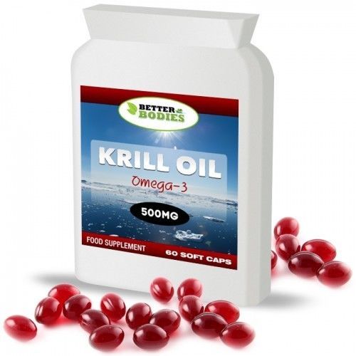 Rouge Krill Huile Extra Force 500mg 60 Capsules Astaxanthine