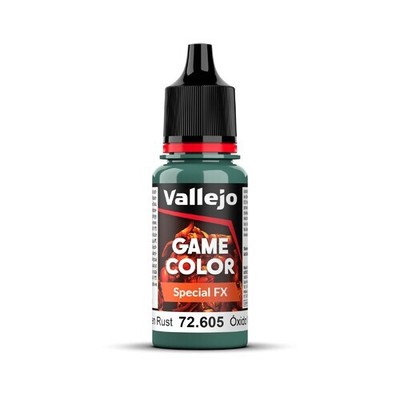 Vallejo Game Colour Special FX Green Rust 18ml Acrylic Paint - New Formulation