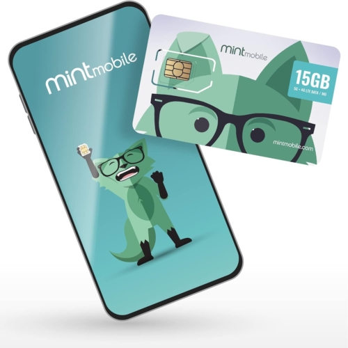 $20/mo. Mint Mobile Phone Plan with 15GB of 5G-4G LTE Data + Unlimited Talk&Text