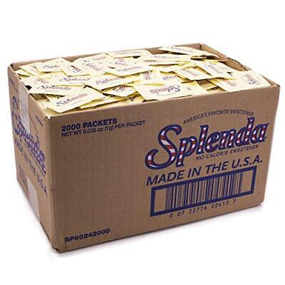 SPLENDA No Calorie Sweetener Single-Serve Packets 2000 Count